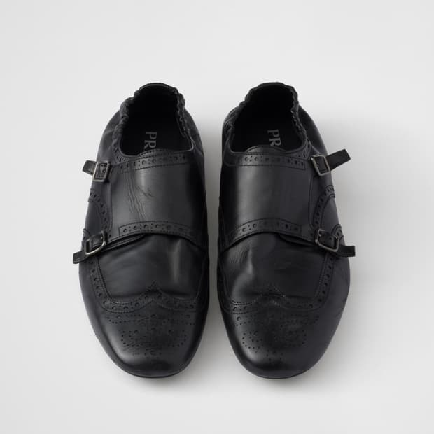 [8.5] 프라다 몽크 스트랩 로퍼