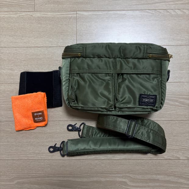 요시다포터 porter 카메라백 S 탱커 세이지그린