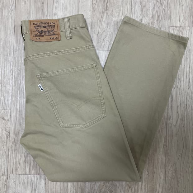 29~30) 00's 리바이스 재팬 519 베드포드 베이지 코튼팬츠