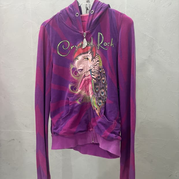 Crystal Rock 후드집업
