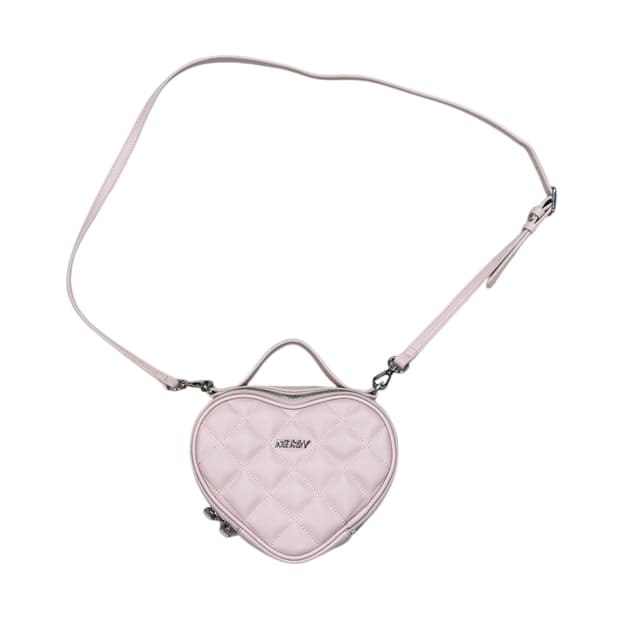 널디 하트 러브 투웨이 크로스백 가방 라이트핑크