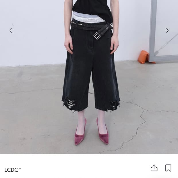 lcdc 반바지 팬츠