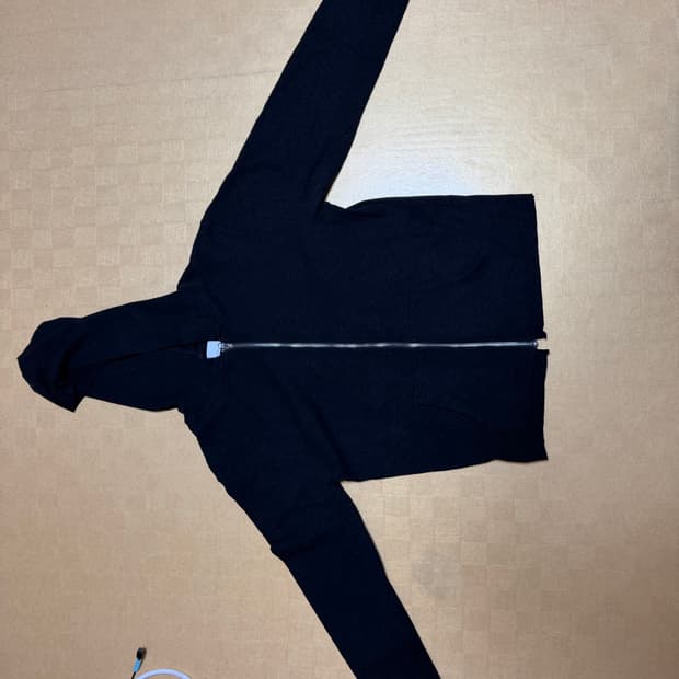 Monoprive 후드집업 블랙