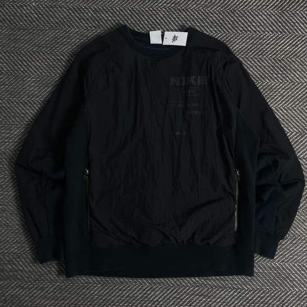 나이키 빅로고 나일론 우븐 웜업o 3432