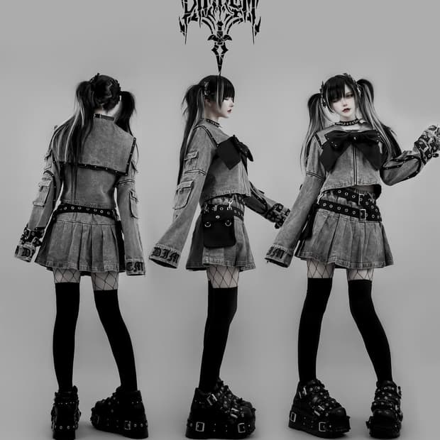 DimMorie x REFLEM Opium Core 초 세라복 셋업