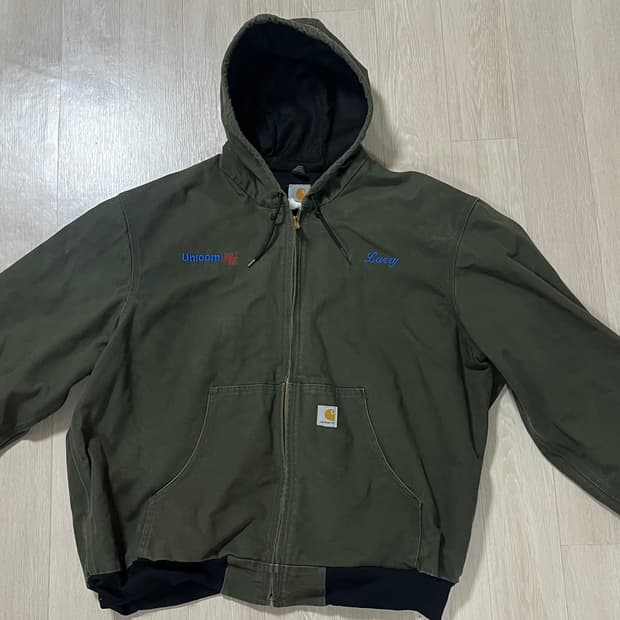 -칼하트 J131 액티브 자켓 (다크그린)