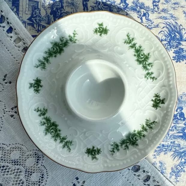 독일 빈티지 젤트만바이덴 바바리아 비엔나로즈 에그볼