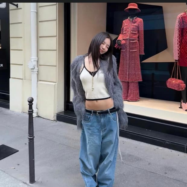 era 와이드데님 라이트블루 S 제니 데님