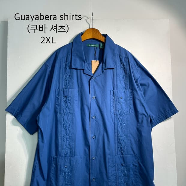 Guayabera shirts (쿠바 셔츠) 2XL