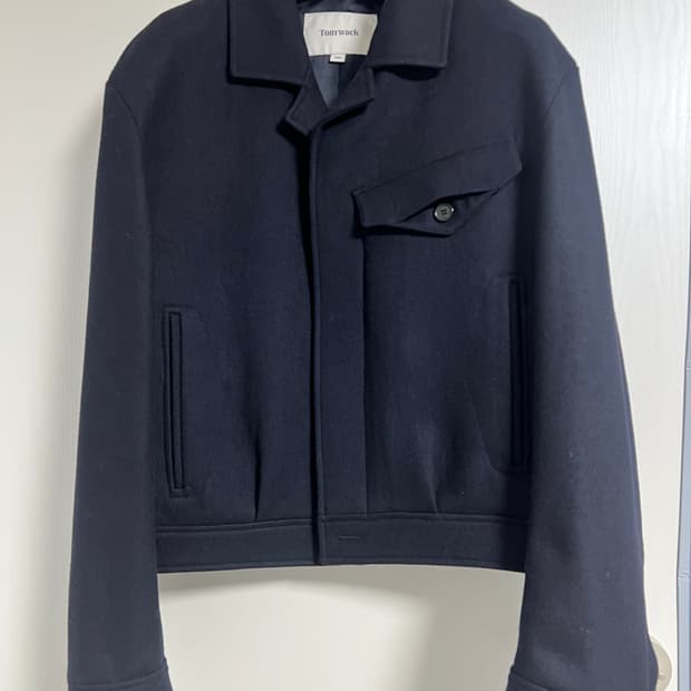 토니웩 울 블루종 네이비 L사이즈