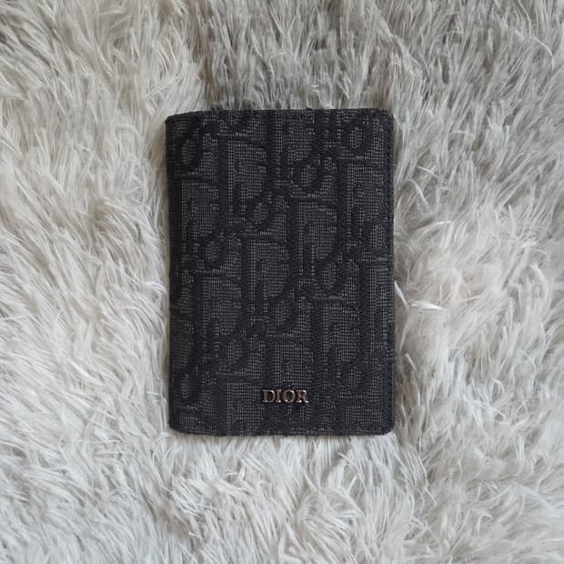 [정품] 디올 오블리크 오거나이저 블랙