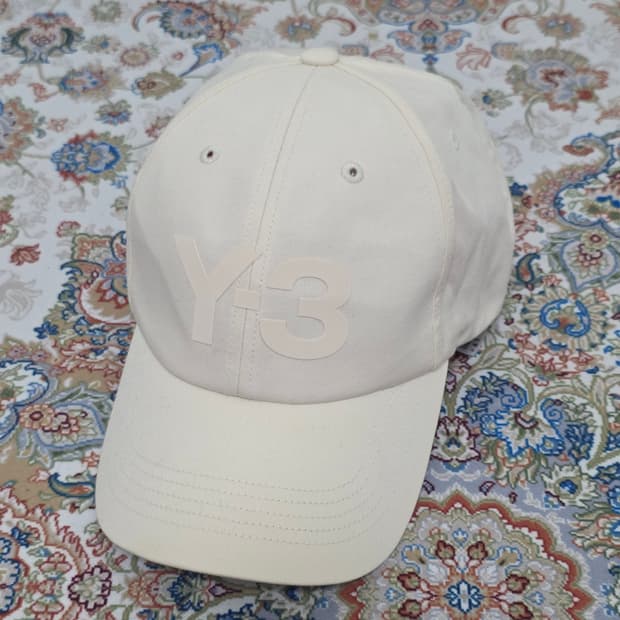 Y-3 요지야마모토 아디다스 볼캡 모자 베이지
