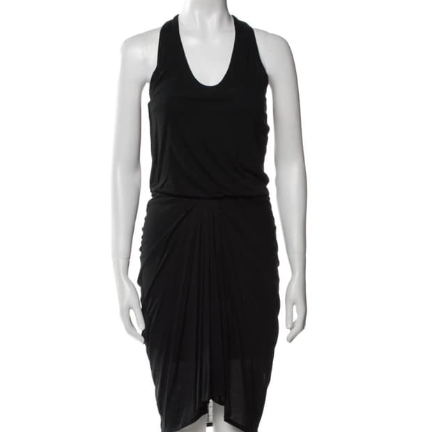 Helmut Lang Scoop Neck Dress