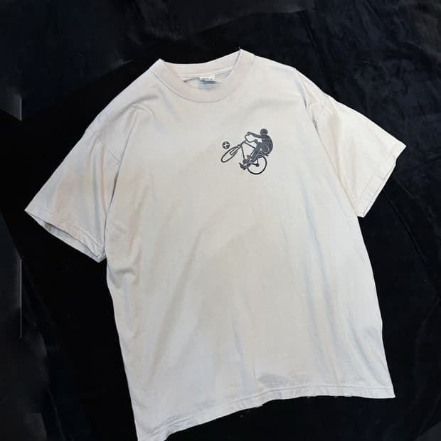 일본빈티지 자전거 티셔츠