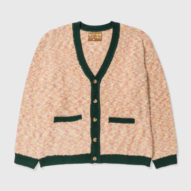 BRAIN DEAD 테디 퍼 가디건 (S)