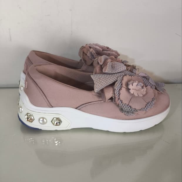250mm 슈콤마보니 플라워밤 슬립온 