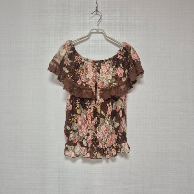 리즈리사 초고전템 히메갸루  쵸코 플로럴 오프숄더