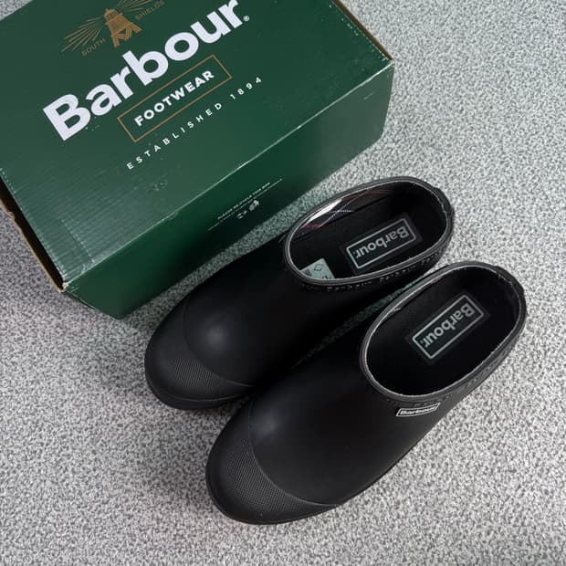 바버 클로그 레인부츠 UK8 270