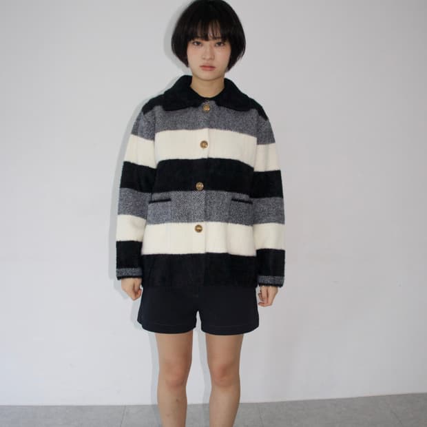 JPN stripe coat
