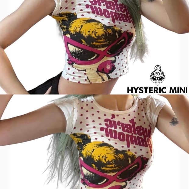 (레어템) 히스테릭 미니 프릴 탑