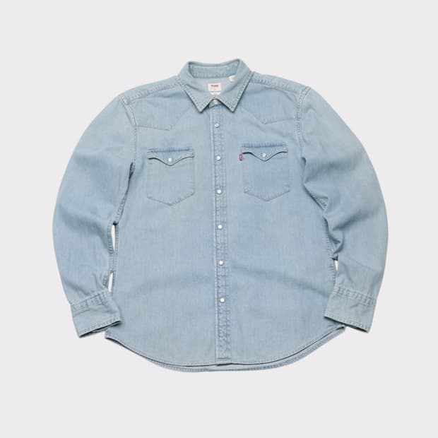 [M] 리바이스 웨스턴 데님셔츠