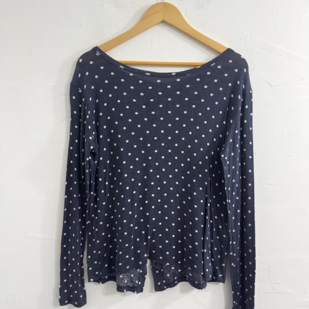 majestic filatures dot button longsleeve