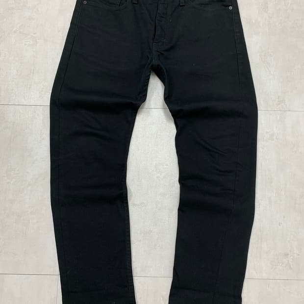 리바이스 513 흑청 데님팬츠 #691