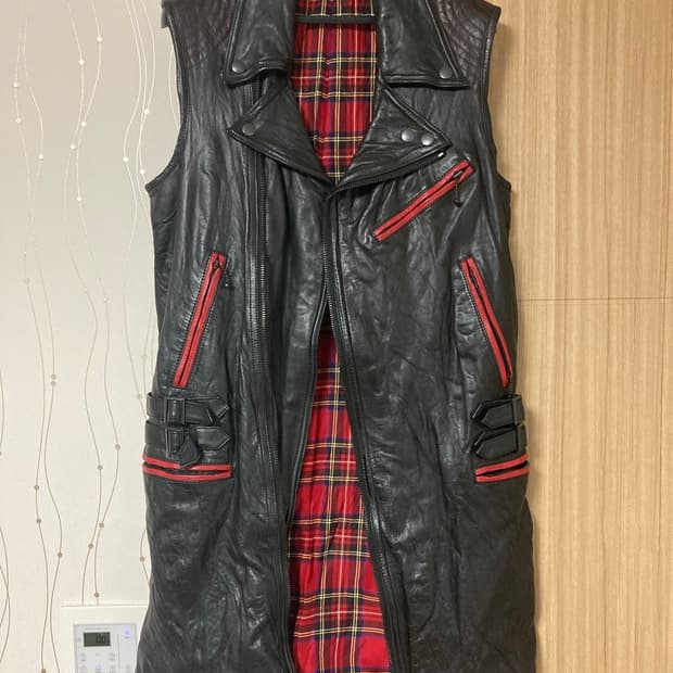 NUMBER (N)INE 2005S/S 물소레더 롱 베스트