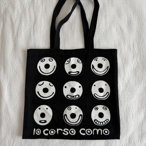10corsocomo 블랙 에코백
