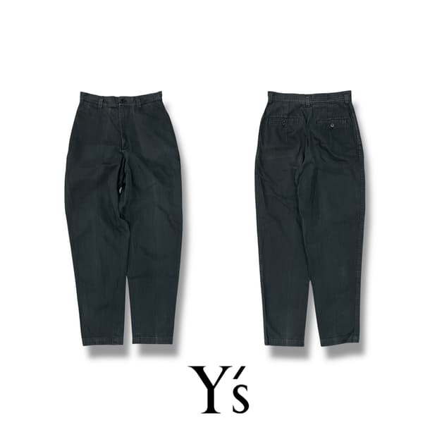  요지야마모토 코튼 배기팬츠 y12664