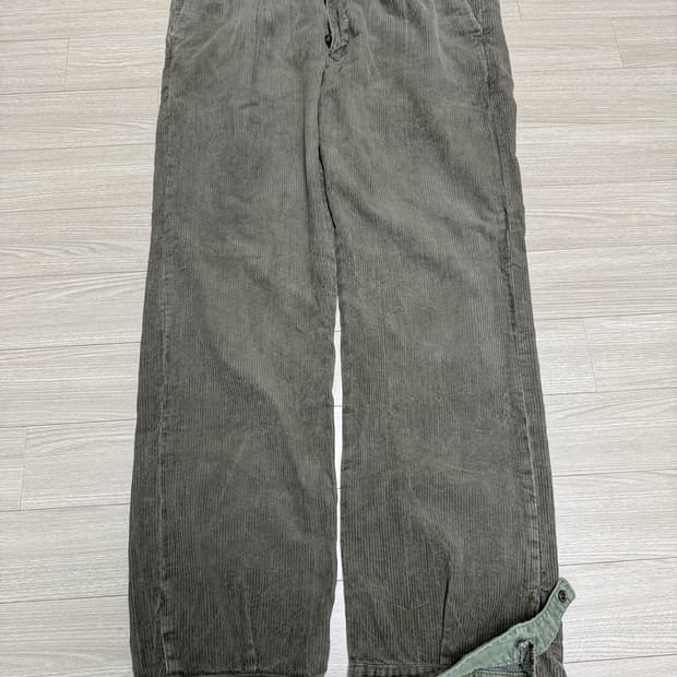 rrl 더블알엘 플리츠 코듀로이 팬츠 34/32