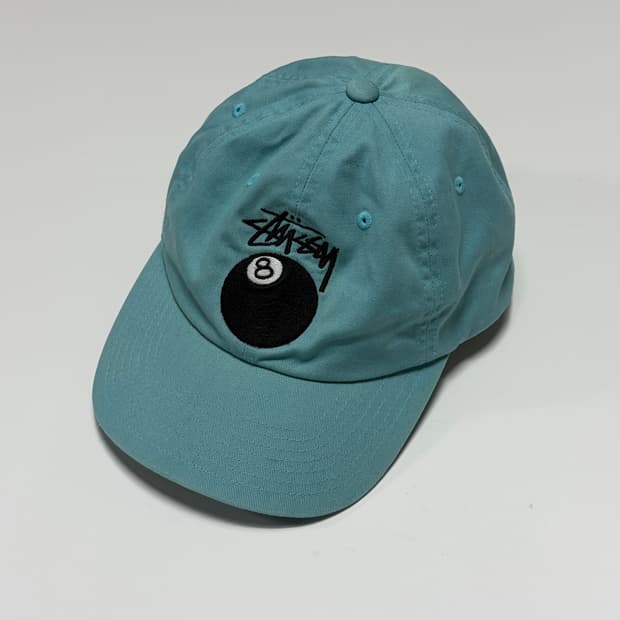 Stussy(스투시) 8 BALL 빈티지 민트 볼캡