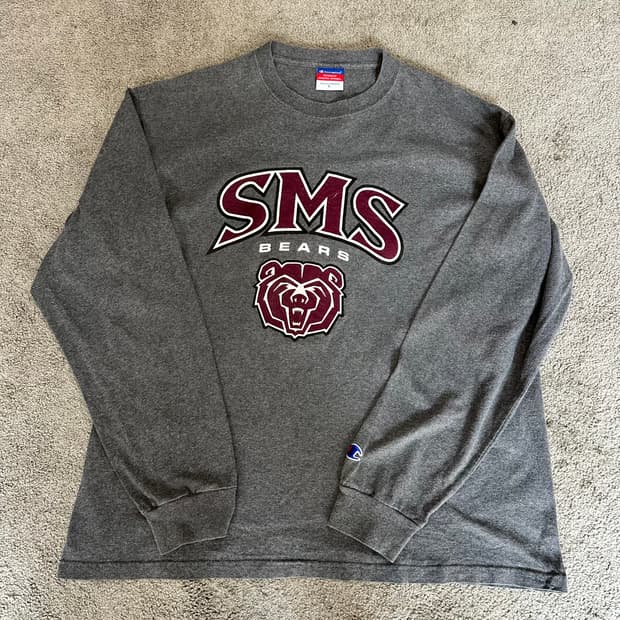  챔피온 미주리 주립대 베어스 롱슬리브 티셔츠L