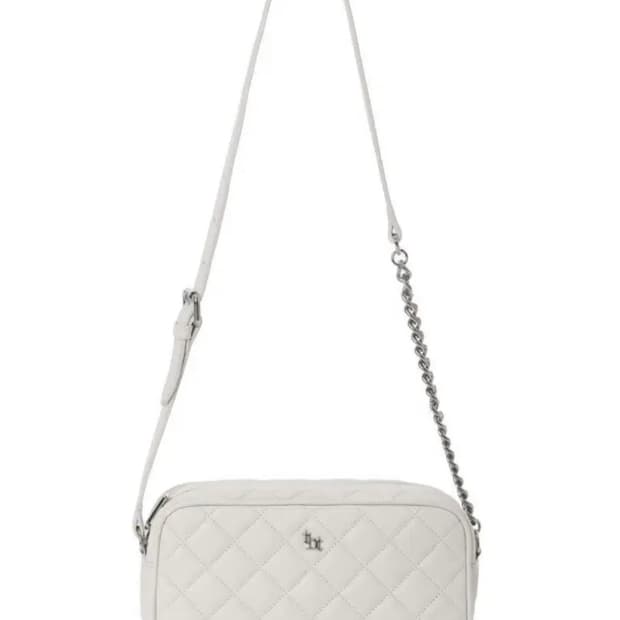 쓰리타임즈 카메라백 가방 아이보리