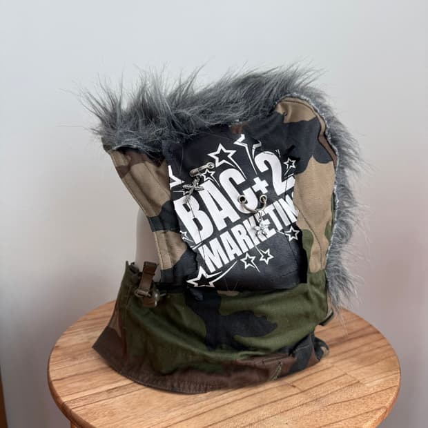 COUCOU BEBE 퍼 후드 모자