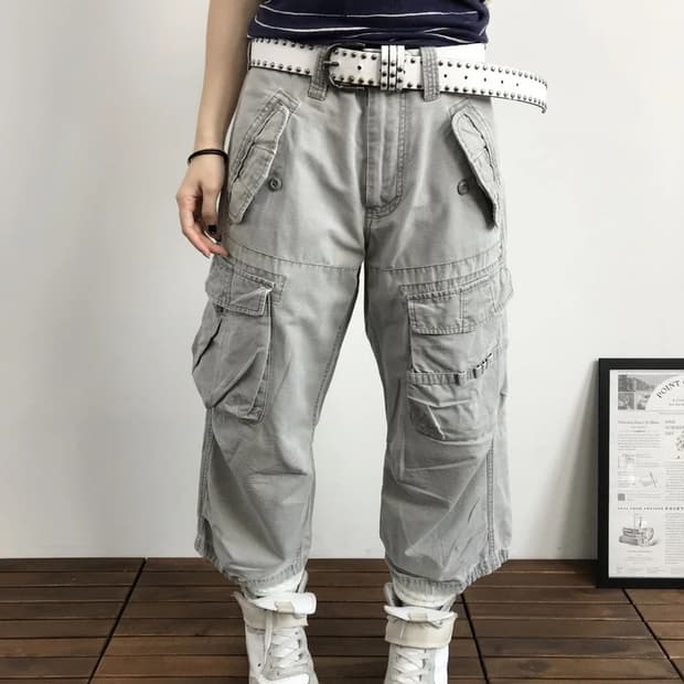 00s ARMANI Multi Pocket Cargo Pants