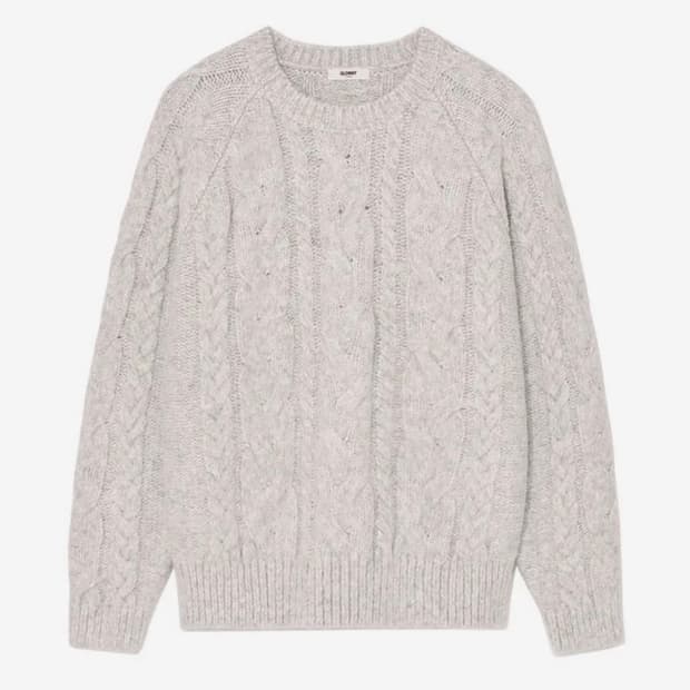 글로니 케이블 니트 G CABLE PULLOVER