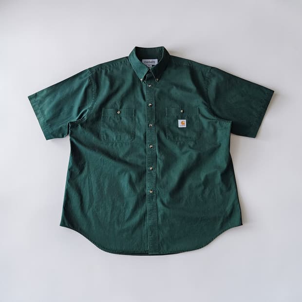 칼하트 면 오버핏 긴팔셔츠 XL