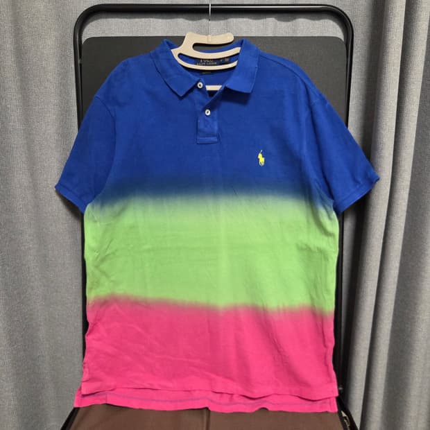 Polo 카라넥 반팔 티셔츠 L(100)