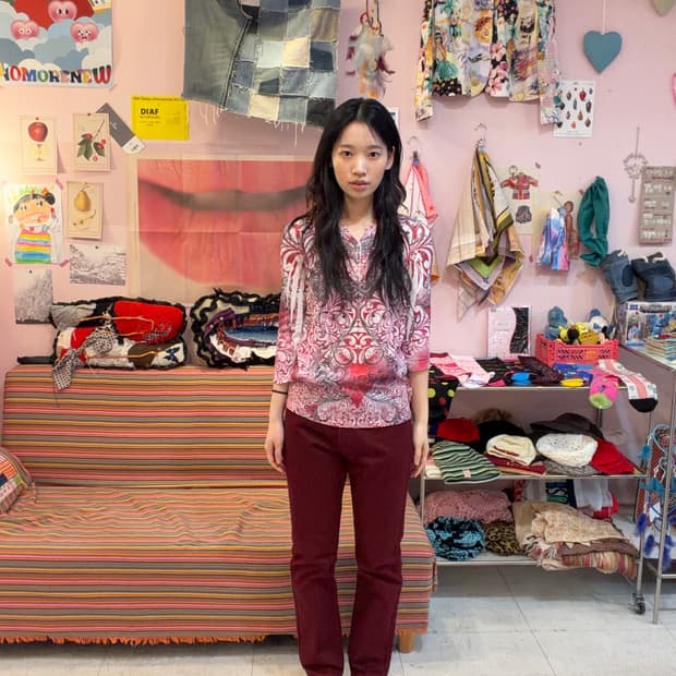 y2k 끝판왕 하트 그래픽 티셔츠