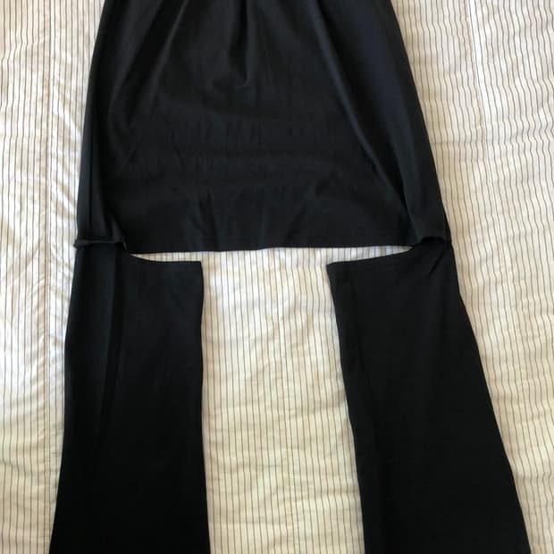 지초이 스커트 팬츠 (black,2 size)