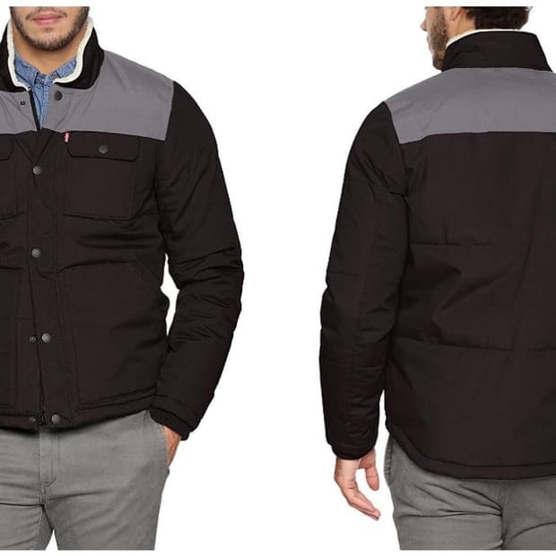 (새상품)95.리바이스 세르파 패딩점퍼