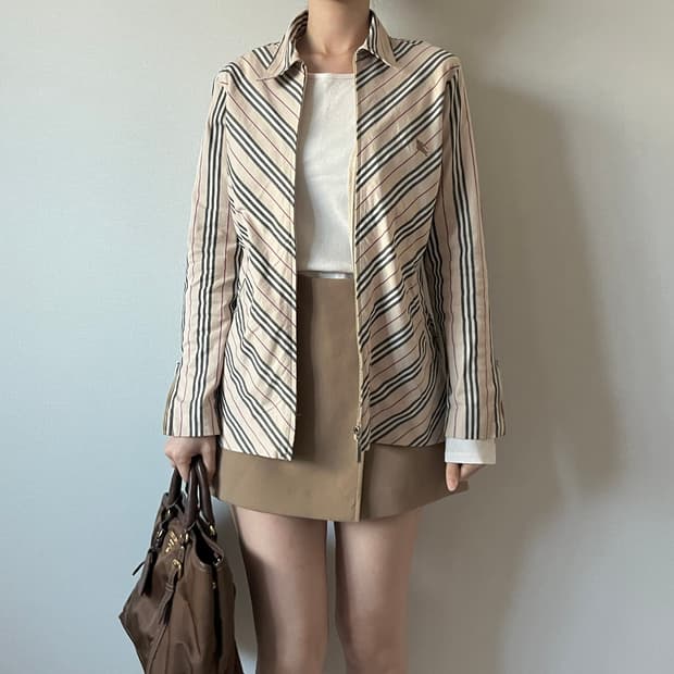 BURBERRY cotton Zip up