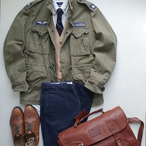 폴로 랄프로렌 소령야상 자켓