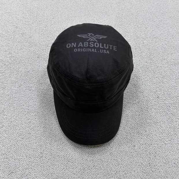 56-58cm SHAKO 블랙 자수 로고 볼캡 0615E2