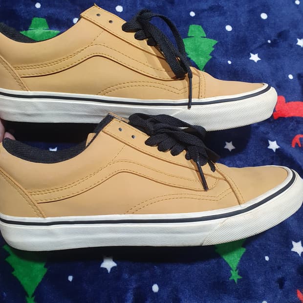 반스 올드스쿨 탄/브라운 스니커즈 265mm