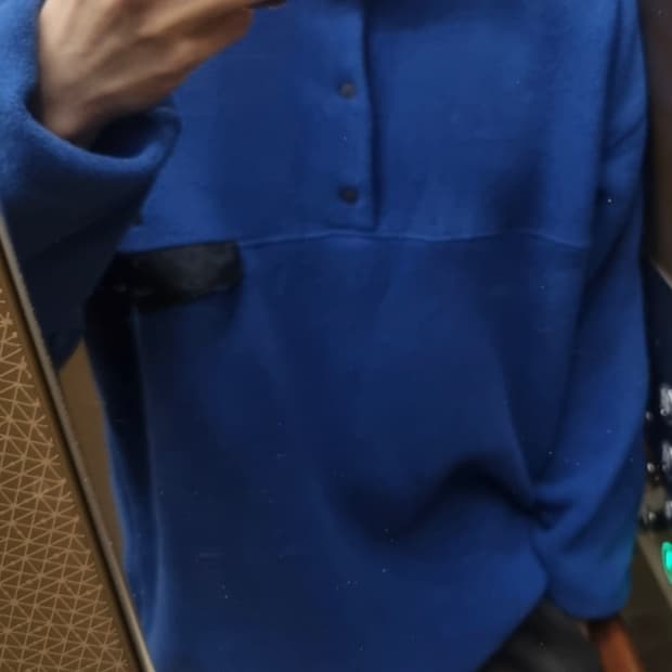 파타고니아 신칠라 블루 블랙 xxl