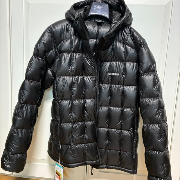 몽벨 플라즈마 1000 다운 파카 블랙 L