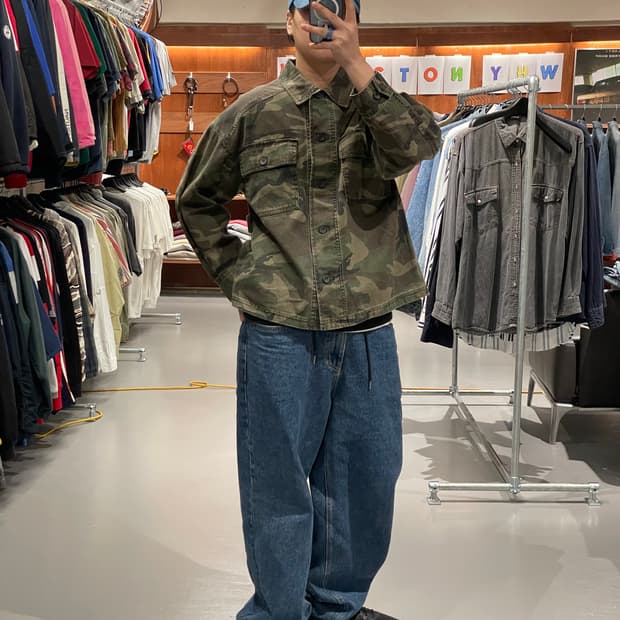 빈티지 카모플라주 자켓 (women)