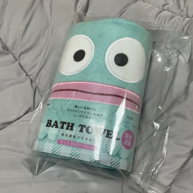 산리오 한교동 바디 비치 타올 수건 60x120cm